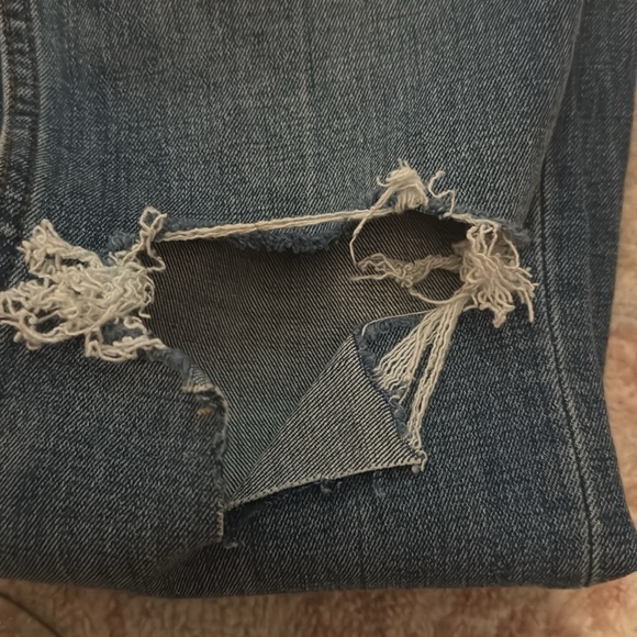 90s slim straight ultra high rise jeans - Picture 3 of 5